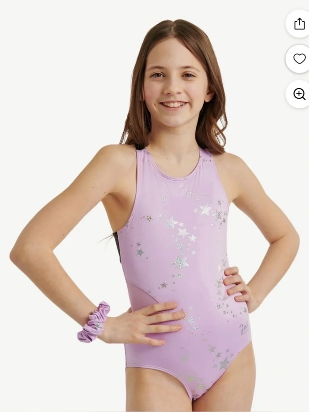 NWT *Bundle of 2* girls Justice Celestial Leotard & 5 pack panties sz L 12/14
